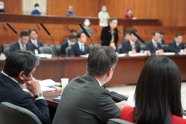 東日本大震災復興特別委員会。ALPS処理水、復興庁予算について質問