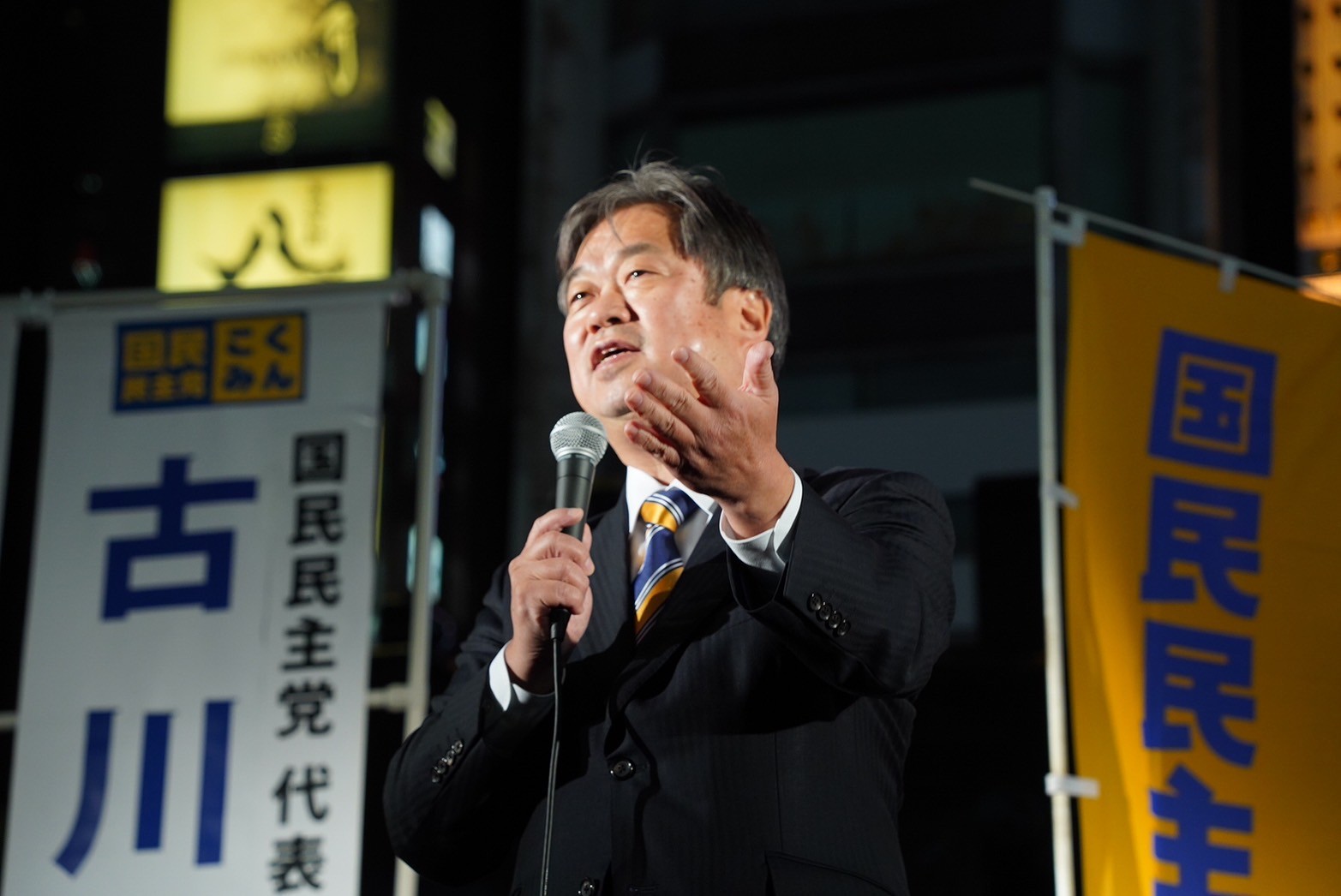 第217回通常国会召集。新橋街頭演説会🎤