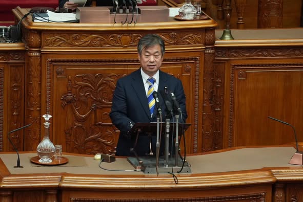 本会議、2回登壇。サイバー法案賛成討論＆AI推進法代表質問