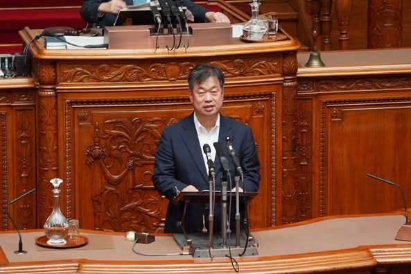 本会議。学術会議法代表質問
