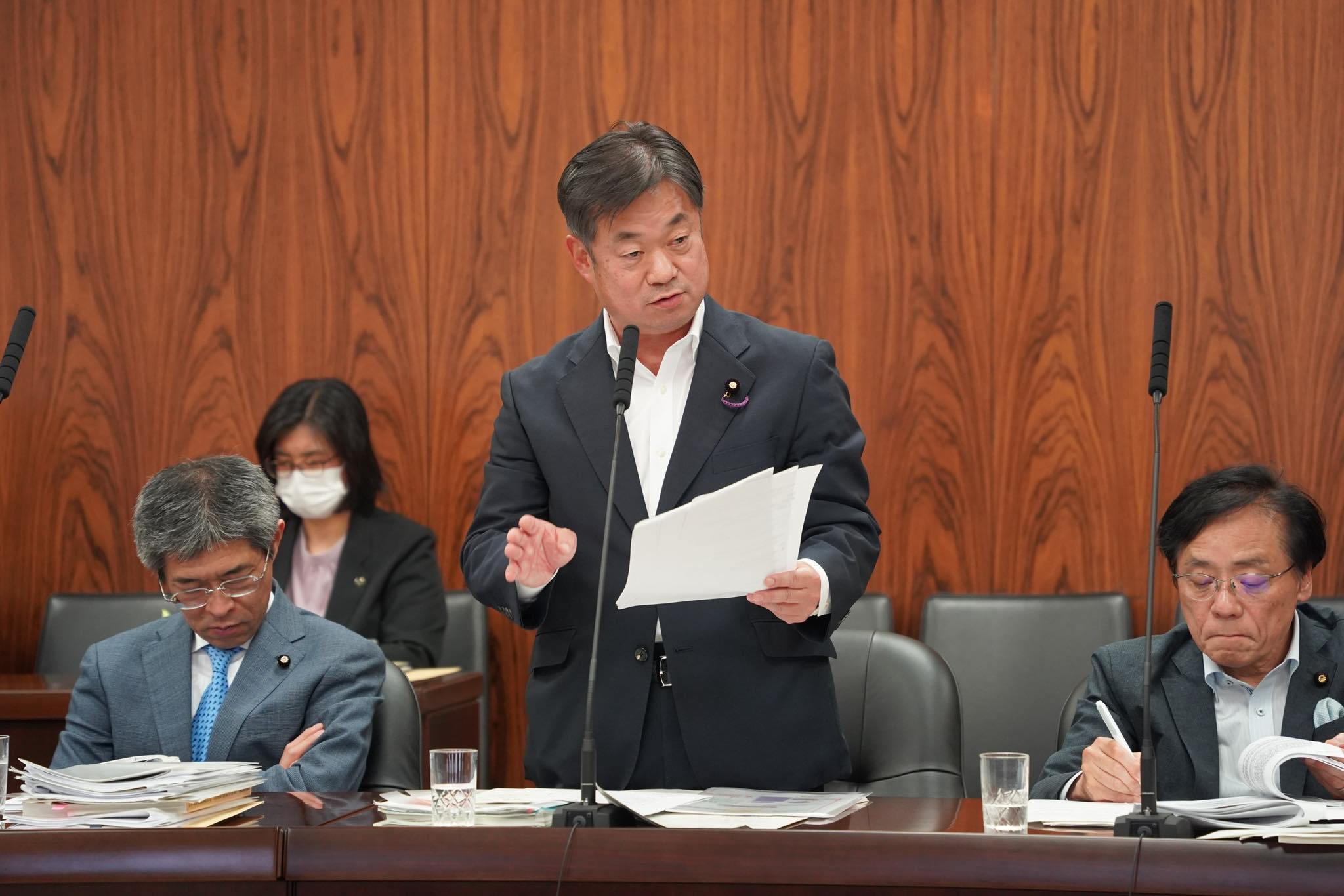 内閣委員会で質問。日本学術会議法案