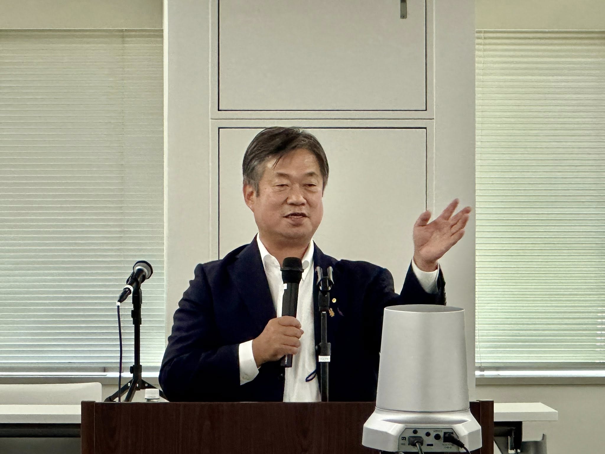 東電労組の政策勉強会で国政報告