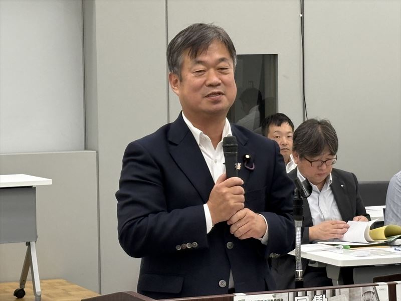 栃木県電力総連大会で挨拶