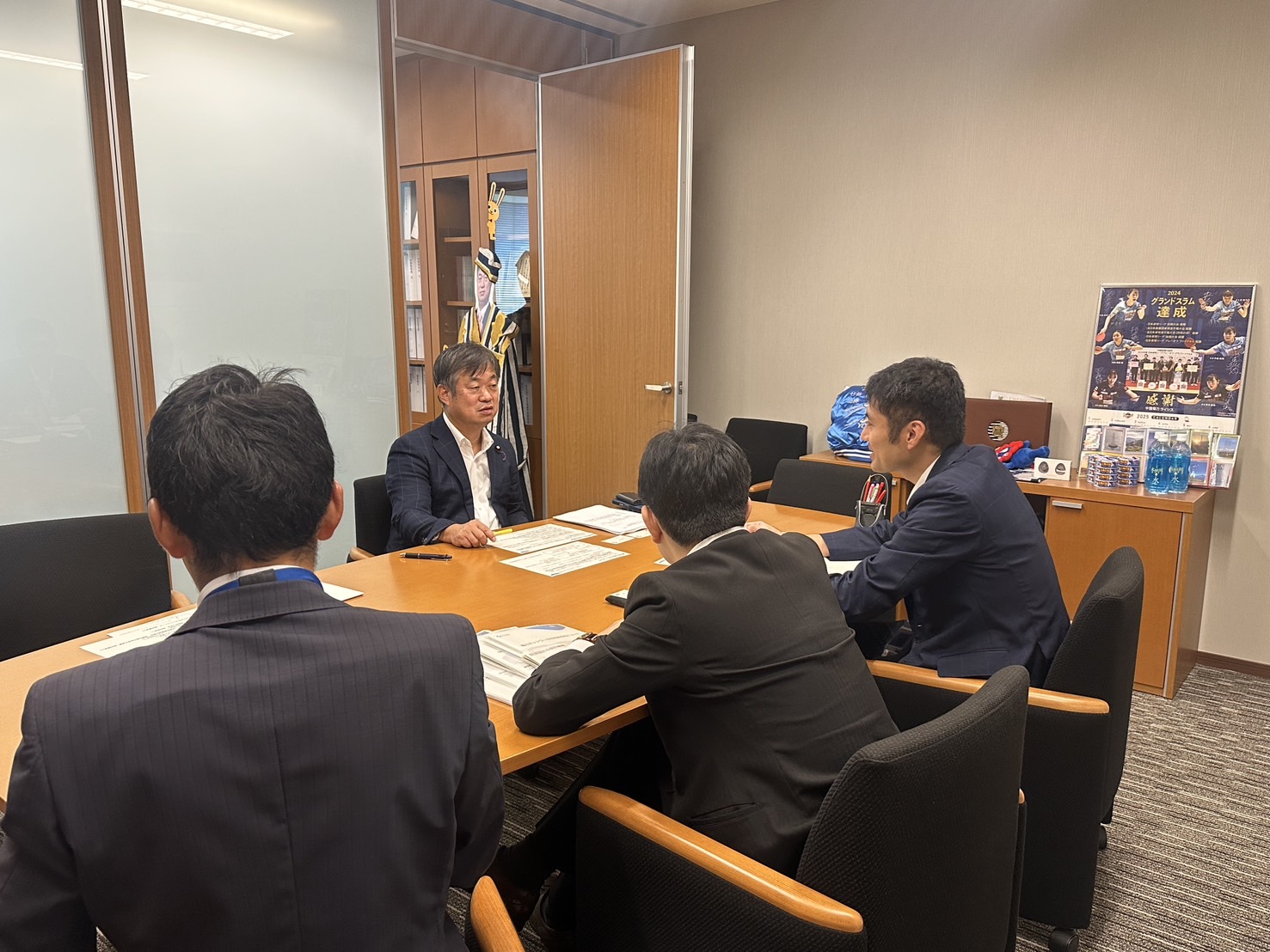 電力システム改革の課題についてエネ庁と意見交換