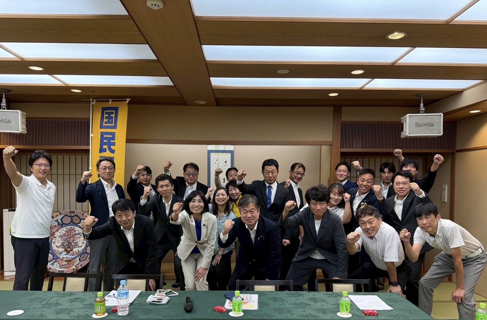 国民民主党四国ブロック会議に出席