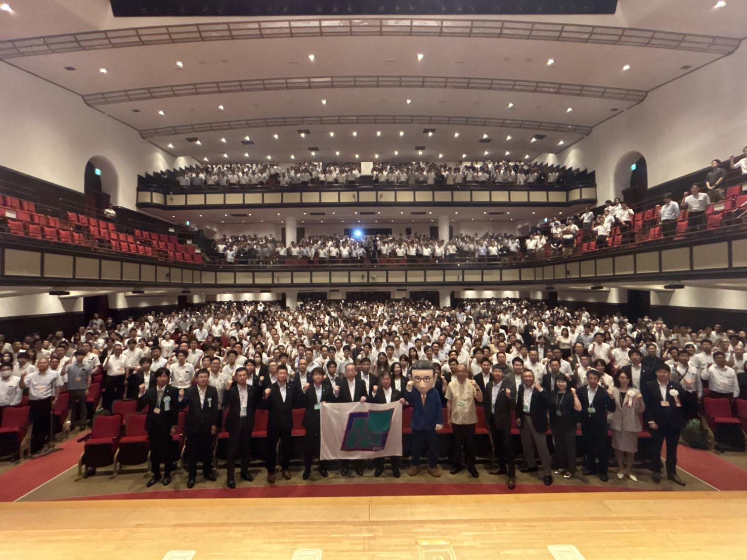 電力総連大会に参加