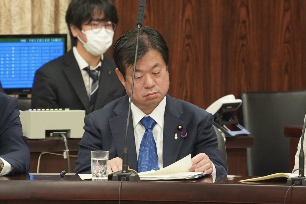 赤澤経産大臣の所信聴取