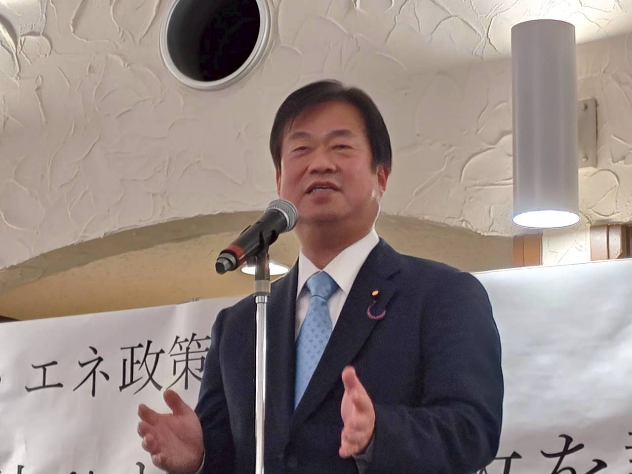 「竹詰ひとしと国政を語る会」開催