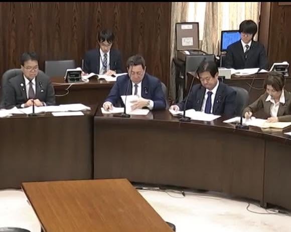 経産委。赤澤経産大臣の所信を聴取