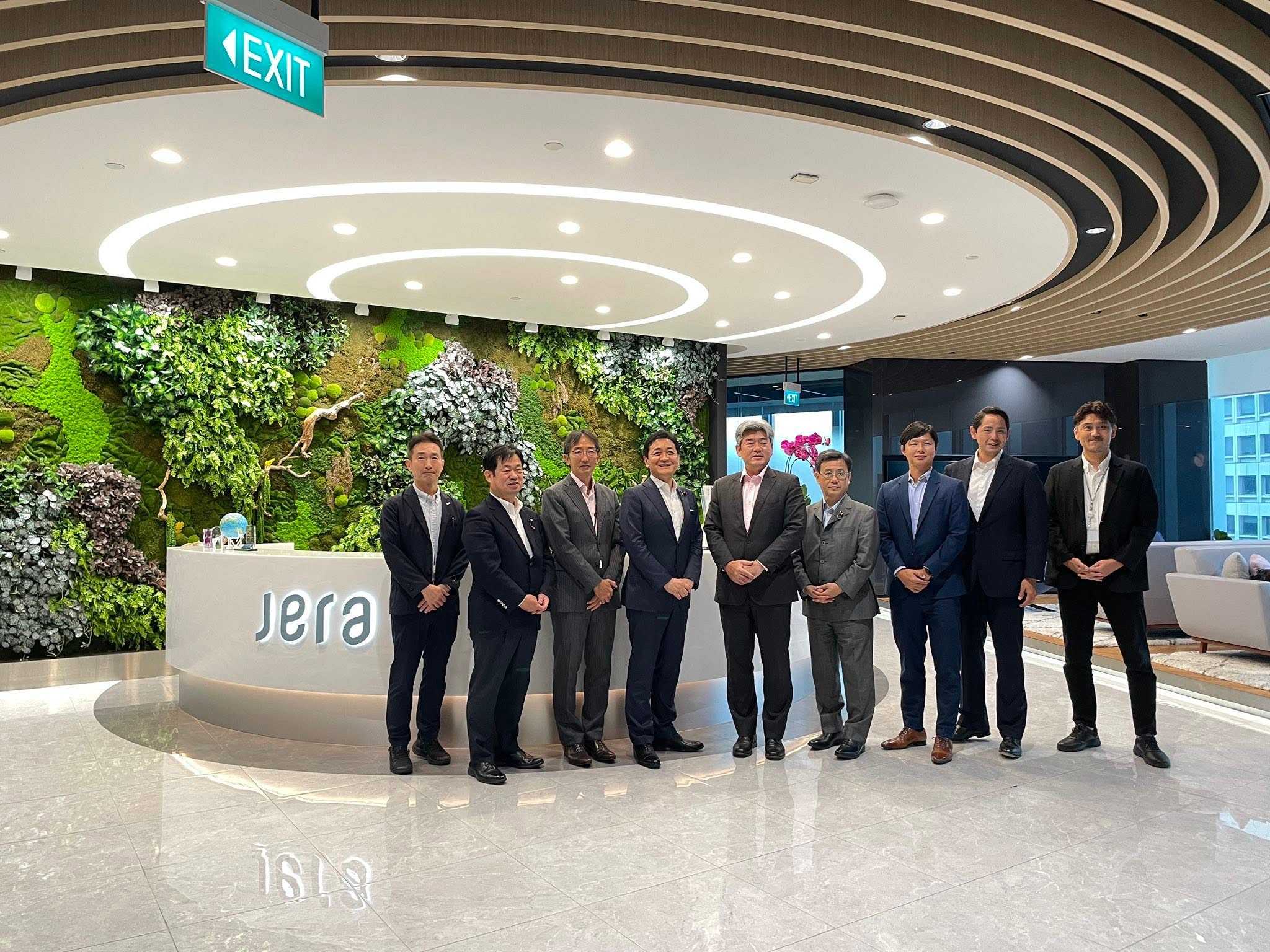 シンガポール視察。JERA global markets、JERA Asia