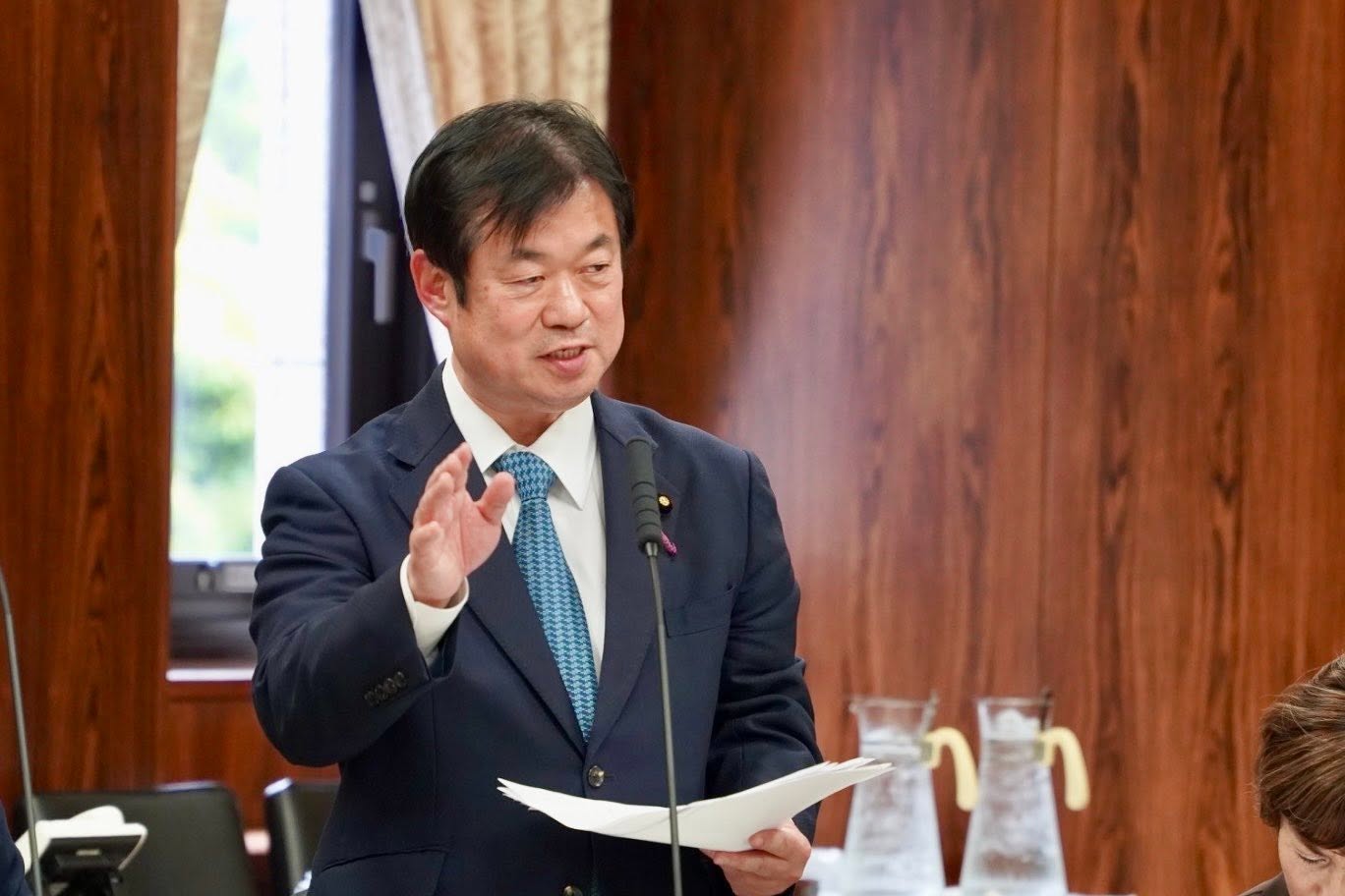 経産委。産業競争力強化法案質疑
